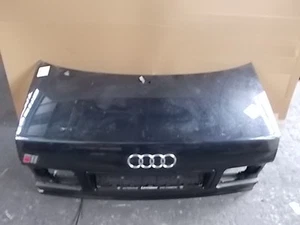 Original Audi A8 S8 4D D2 Heckklappe schwarz metallic Navigation - Bild 1 von 1