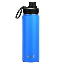 Stainless Steel Water Bottle Vacuum Insulated Sport Lid Flask Metal Hydro 22 oz 