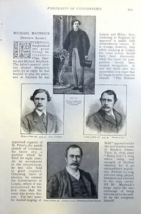 1891 English Musician Michael Maybrick - Picture 1 of 1