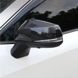 Carbon Fiber Rearview Mirror Cover Trim For Toyota Corolla Cross 2022 2023 - Picture 1 of 7