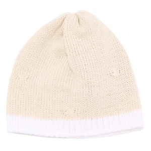 4628X cappello bimbo LITTLE BEAR beige/white cotton baby hat - Picture 1 of 4