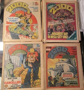 2000 AD Prog 12 Issue Comic Lot Judge Dredd And More. - Picture 1 of 6