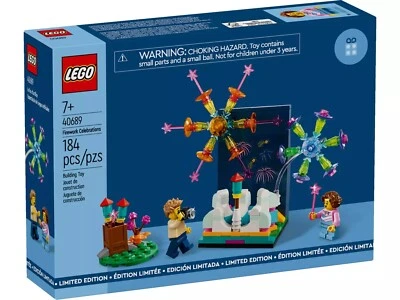 Набор LEGO Firework Celebrations GWP 40689 новый в заводской упаковке 4 июля 2024 года - Изображение 1 из 2
