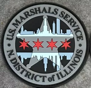 US Marshals Service - Vintage NDofIL FC Vinyl 4,0 Zoll - Original *Kokopelli Patch* - Bild 1 von 1