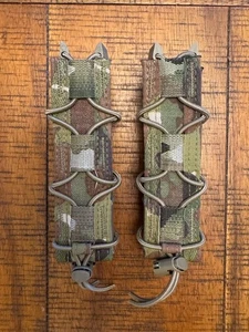 HIGH SPEED GEAR MULTICAM SINGLE PISTOL TACO MAGAZINE POUCH HSGI LT MOLLE - TWO - Picture 1 of 3