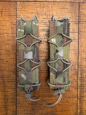 HIGH SPEED GEAR MULTICAM SINGLE PISTOL TACO MAGAZINE POUCH HSGI LT MOLLE - TWO - Image 1 of 3