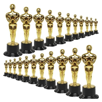 24 Pack Plastic  Award Trophies Statuette for Party Favors,School3055 - Image 1 of 4