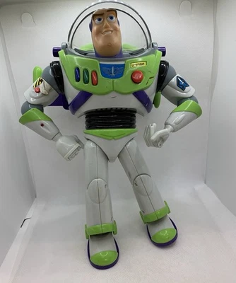 Vintage Thinkway Buzz Lightyear Disney Toy Retro 90s  - Image 1 of 3