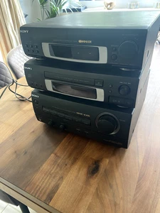 Sony stereo midi hifi system, tuner/cd/amp (AT-EX5, ST-EX10, CDP-EX10), Read DSC - Picture 1 of 5