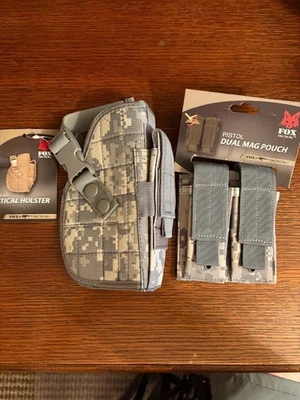 ADEQUADO PARA WALTHER CCP M2 9MM - COLDRE + BOLSA DUPLA MAG - Imagem 1 de 4