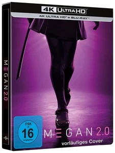M3GAN (MEGAN) 2.0 - 4K Ultra HD Steelbook # UHD+BLU-RAY-NEU - Bild 1 von 2