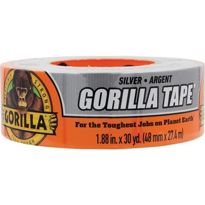 Gorilla 1.88 In. x 30 Yd. Heavy-Duty Duct Tape, Silver 105634 Gorilla 105634 - Image 1 of 4