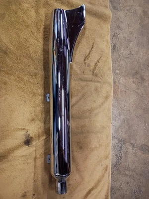 Harley Davidson softail heritage springer exhaust mufflers FISHTAILS Foto 1 de 4