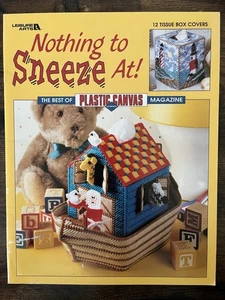 Nothing to Sneeze At! The Best of Plastic Canvas Magazine 2003 - 12 Tissue Boxes - Picture 1 of 9