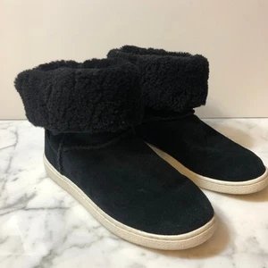 UGG Declan Black Sneaker Boot size 6 women's Black and White - Picture 1 of 12