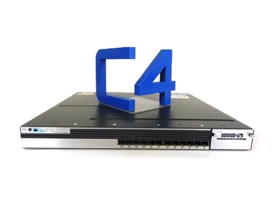 CISCO WS-C3750X-12S-S CATALYST 3750X 12PT GE SFP IP BASE SWITCH - Image 1 of 3