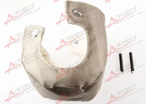 T6 t88 durable Exhaust Turbo turbine TITANIUM Blanket wrap Heat Shield TBFG-T6T - Picture 1 of 4