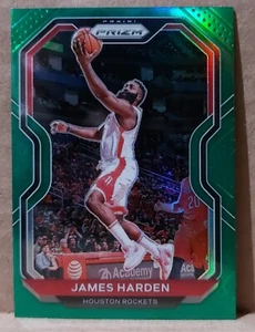 2021-22 James Harden Panini Prizm Green Card #112 - Imagen 1 de 2