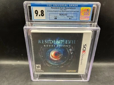 Resident Evil Revelations Nintendo 3DS CGC 9.8 A++ FACTORY SEALED MINT WATA VGA - Image 1 of 4