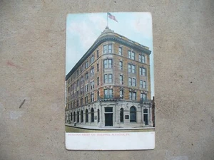 Old Early 1900's  Altoona Pa Postcard Altoona Trust Co. Building Unposted - Picture 1 of 2