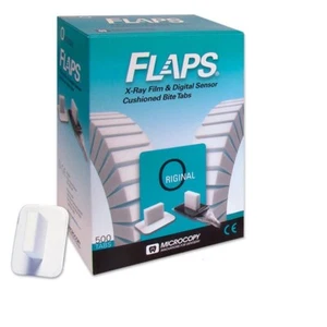 FLAPS de microcopia originales para película de rayos X dental y pestañas de mordida de sensor digital - Imagen 1 de 2