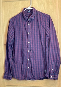 Jack & Jones Men's Checked Long-Sleeve Shirt size small Multi-coloured Top - Picture 1 of 14