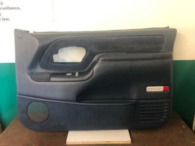 Panel de moldura de puerta delantera derecha GMC CHEVY SILVERADO PICKUP C/K 1500 96-99 azul oscuro Foto 1 de 4