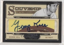 2012 Playoff Prime Cuts Souvenir Cut Signatures /99 George Kell #15 Auto HOF