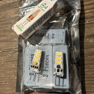 10 Pack G4 Bi-Pin Base SMD LED Light Bulbs AC/DC12V - Image 1 of 3