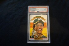 1983 Donruss Rickey Henderson Diamond Kings #11 PSA 9