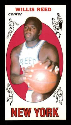 1969-70 Topps #60 Willis Reed EXMT/EXMT+ RC Rookie Knicks 564891 - Image 1 of 2