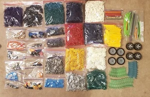 HUGE 11 LBS K'NEX Sorted Organized Pieces Rods Connectors Wheels & Much More! - Picture 1 of 18