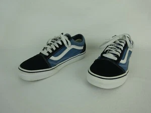 Vans Off The Wall schwarz blau weiß geschnürte klassische Schuhe ~ Herren 4 - Damen 5,5 ~ - Bild 1 von 11