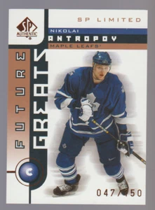 NIKOLAI ANTROPOV 2001-02 SP Authentic LIMITED #120 Future Greats #047/150 Leafs - Picture 1 of 1