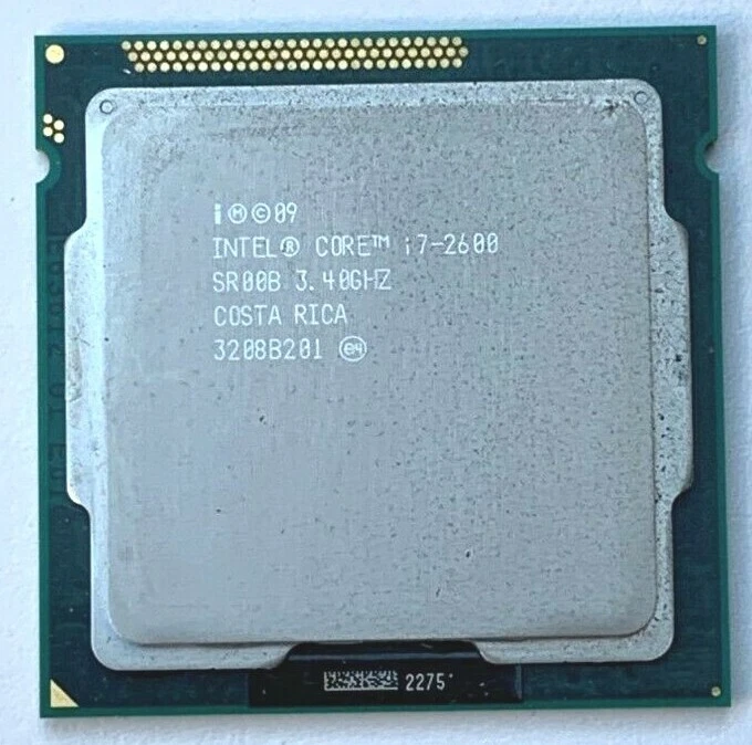 AU Intel Core i7-2600 3.4Ghz LGA1155 Processor CPU SR00B single CPU *AU stock* - Image 1 of 1