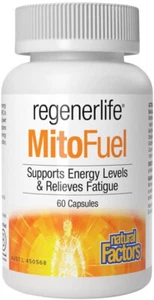 Regenerlife MitoFuel 60 Caps Natural Factors - Picture 1 of 1