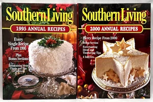Vintage Southern Living Annual Recipes Cookbook Books Years 1995 & 2000 - Picture 1 of 7