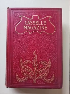 Cassell's Magazine Illustrated Dec 1900 To May 1901 Large HB Book - Picture 1 of 17