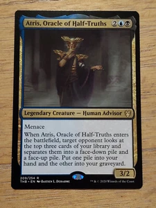Atris, Oracle of Half-Truths - Theros Beyond Death Magic the Gathering MTG Nice! - Picture 1 of 3