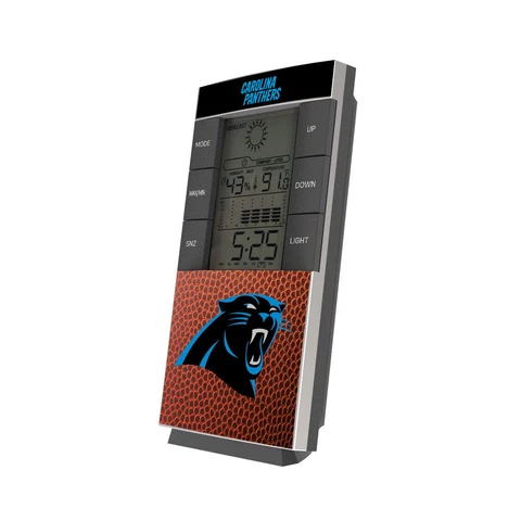Carolina Panthers Football Wordmark Digital Desk Clock Cover