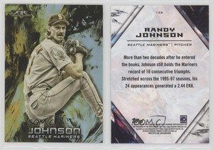 2018 Topps Fire Gold Minted Randy Johnson #126 HOF