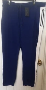 Tommy Hilfiger Nuevo con Etiquetas Hombres Talla Grande Jogging Pantalones Elásticos Azul con Rayas Blancas  - Imagen 1 de 10