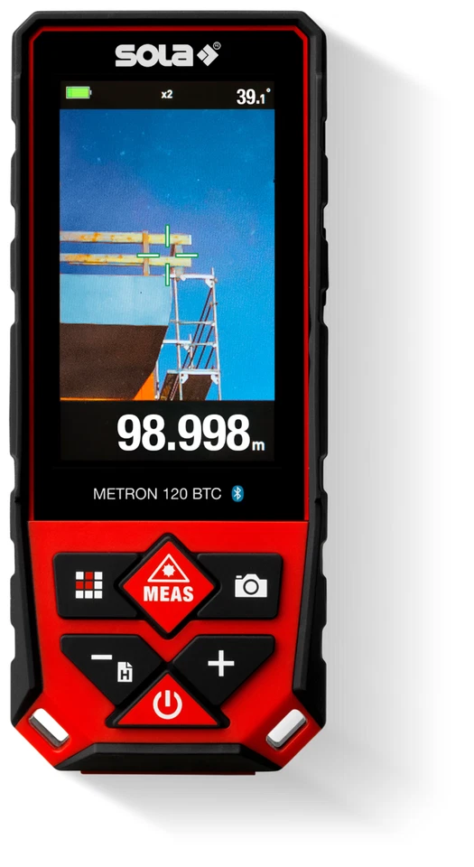 Sola Laser Distance Meter with Bluetooth, Camera, 120 m, METRON 120 BTC - Image 1 of 4