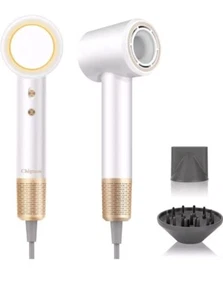 Chignon High Speed Hair Dryer, Ionic Hair Dryer 110,000 RPM Brushless 4 SETTINGS - Picture 1 of 11