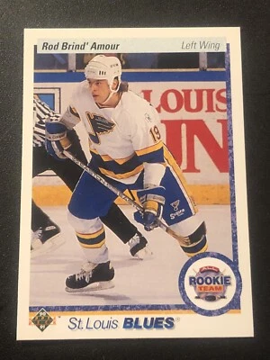 1990-91 Upper Deck Rod Brind’Amour Rookie #347 - Image 1 of 2