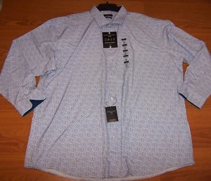 Size 3XL Big Fit 19 (36/37) Mens Shaquille O'Neal Button-Down Long Sleeve Shirt - Picture 1 of 4