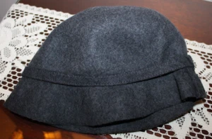 Banana Republic Bucket Hat NWT Womens S/M Small/Medium Gray Wool Blend $49.50 - Picture 1 of 10