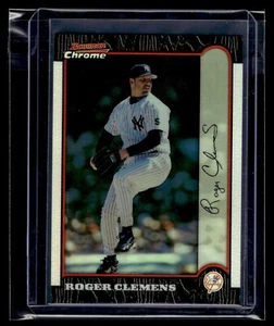 1999 Bowman Chrome Refractor #278 Roger Clemens NY Yankees *EXMT - Picture 1 of 2