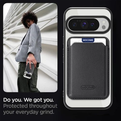 For Google Pixel 10 9 Pro XL 9A 8A 7A Leather Card Slot Flip Magnetic Case Cover - Image 1 of 4