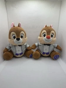 Disney 100 Year Of Wonder Platinum Anniversary Chip And Dale 8" Plush Set - Picture 1 of 10